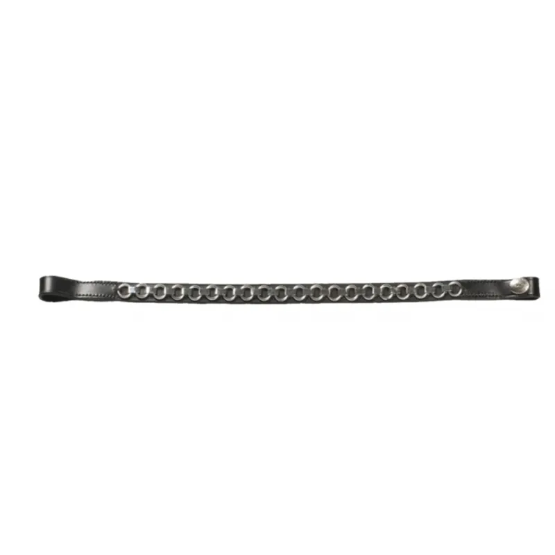 Schockemohle Ring Browband - Black/Gold